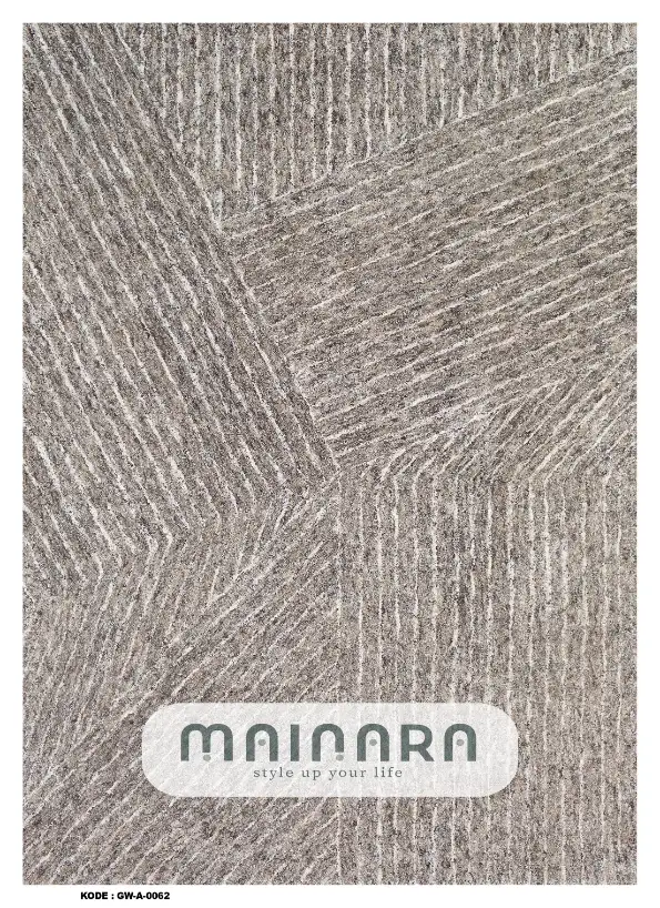 Karpet Abstrak (GW-A-0062) - Grey