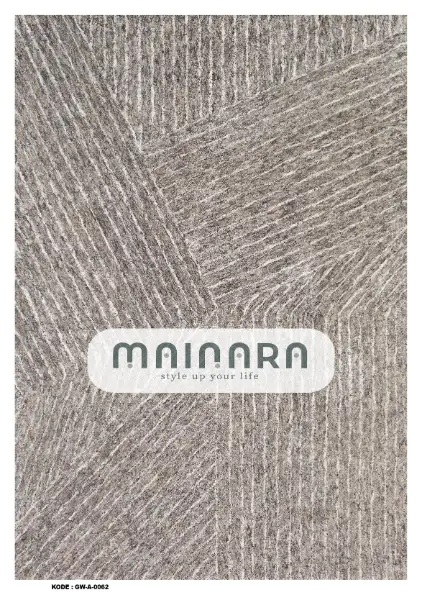 Karpet Abstrak (GW-A-0062) - Grey
