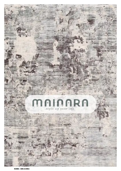Karpet Abstrak (GW-A-0064) - Grey,Brown