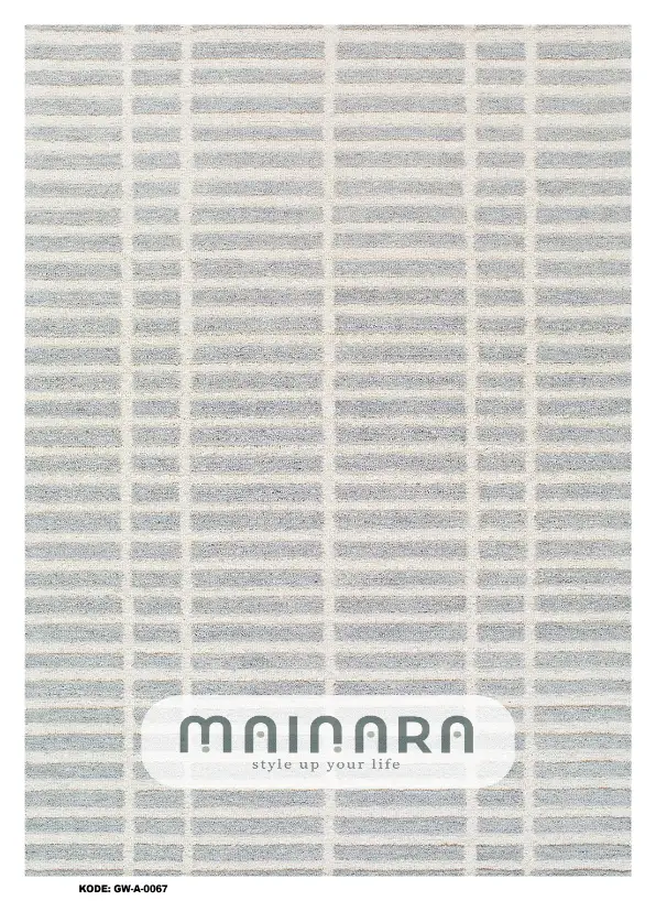 Karpet Abstrak (GW-A-0067) - Grey