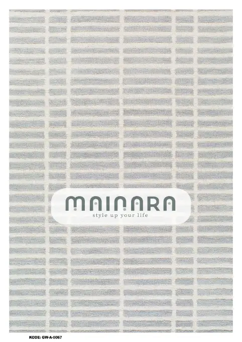Karpet Abstrak (GW-A-0067) - Grey