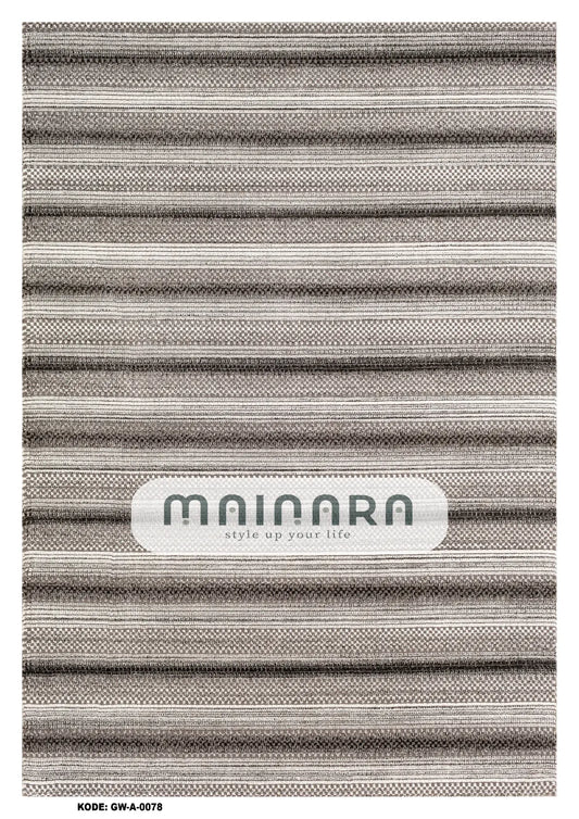 Karpet Abstrak (GW-A-0078) - Grey