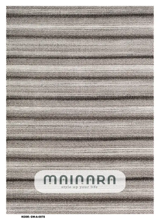 Karpet Abstrak (GW-A-0078) - Grey