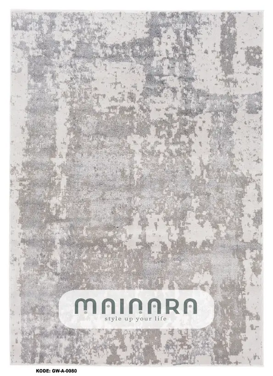 Karpet Abstrak (GW-A-0080) - Grey