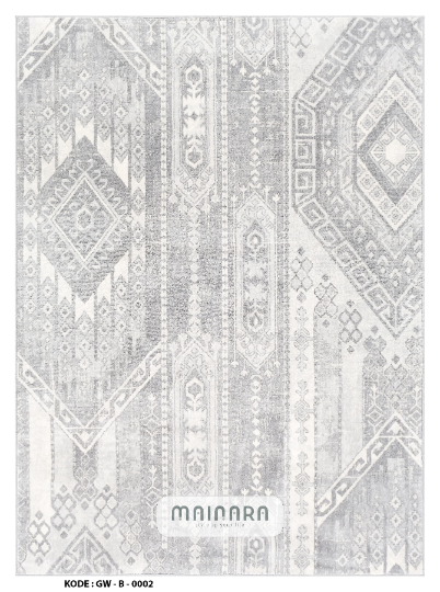 Karpet Bohemian (GW-B-0002) - Grey