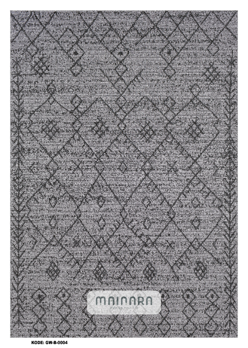 Karpet Bohemian (GW-B-0004) - Grey