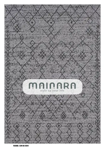 Karpet Bohemian (GW-B-0004) - Grey