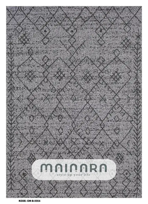 Karpet Bohemian (GW-B-0004) - Grey