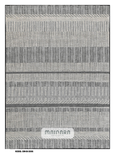 Karpet Bohemian (GW-B-0006) - Grey