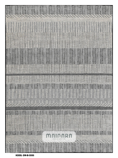 Karpet Bohemian (GW-B-0006) - Grey,Black