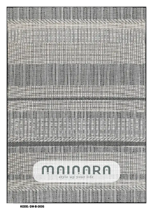 Karpet Bohemian (GW-B-0006) - Grey,Black