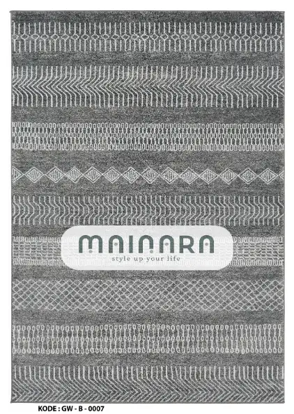 Karpet Bohemian (GW-B-0007) - Grey