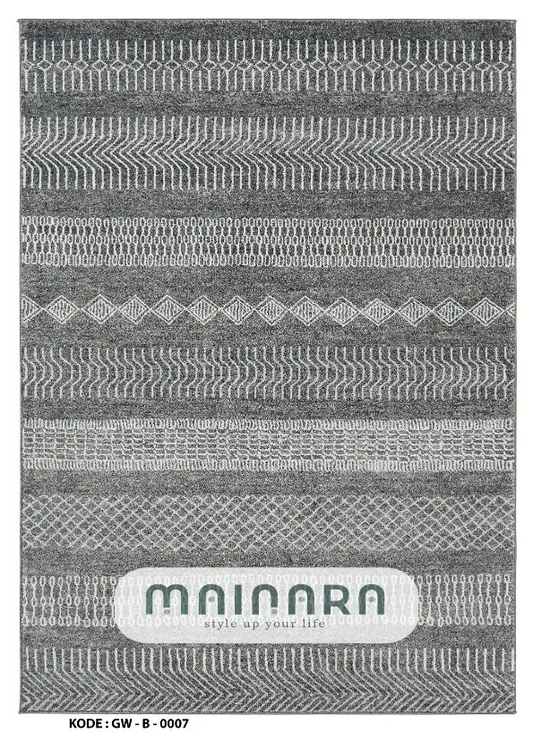 Karpet Bohemian (GW-B-0007) - Grey