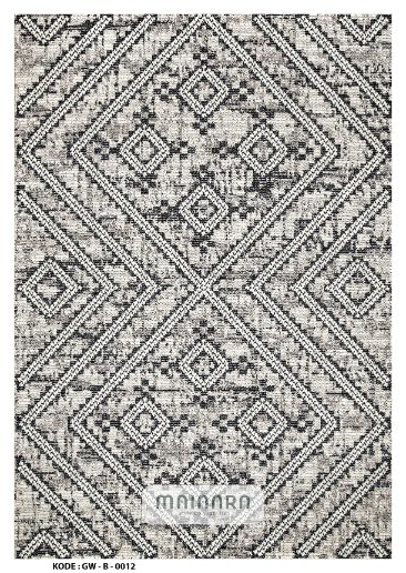 Karpet Bohemian (GW-B-0012) - Grey