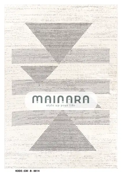Karpet Bohemian (GW-B-0014) - Grey,Cream