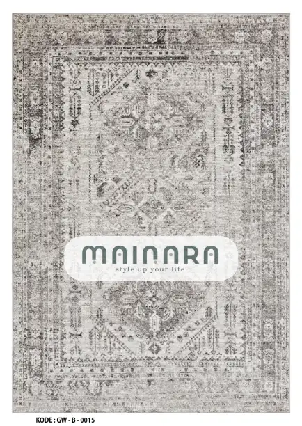 Karpet Bohemian (GW-B-0015) - Grey