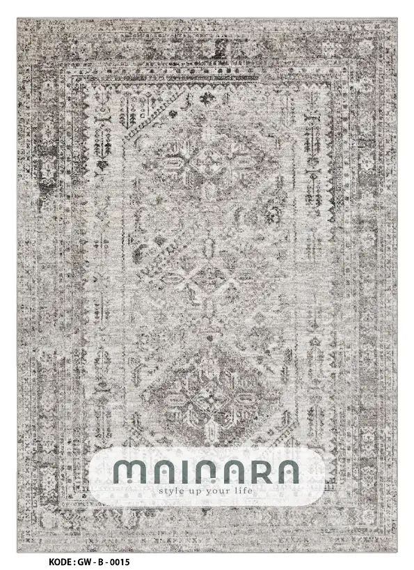 Karpet Bohemian (GW-B-0015) - Grey