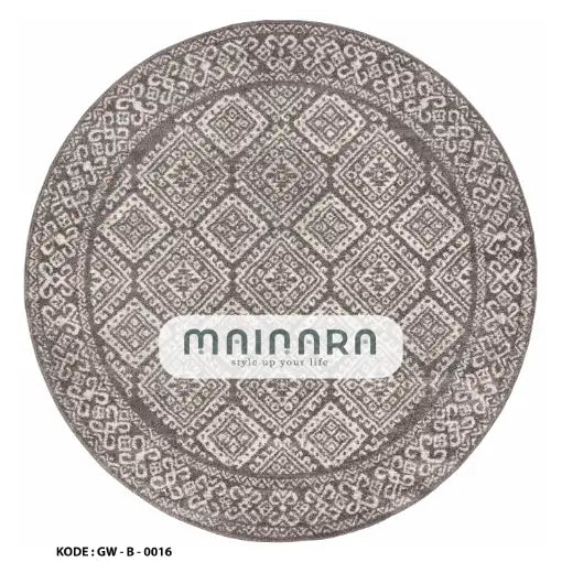 Karpet Bohemian (GW-B-0016) - Grey,Brown