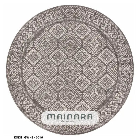 Karpet Bohemian (GW-B-0016) - Grey,Brown