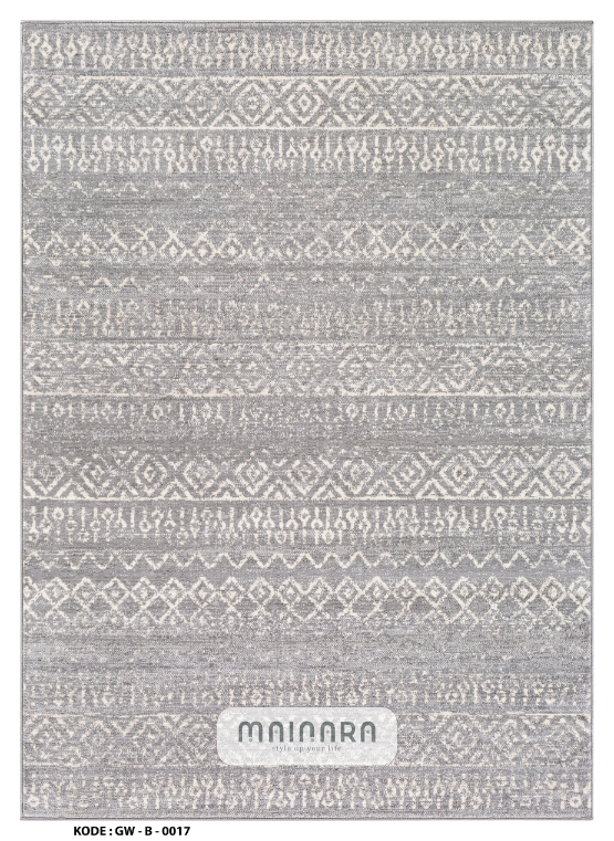 Karpet Bohemian (GW-B-0017) - Grey