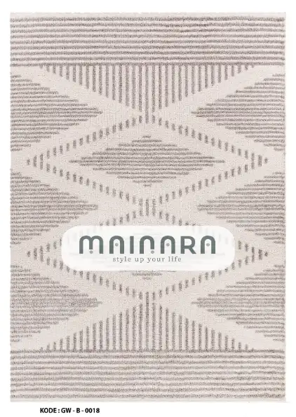 Karpet Bohemian (GW-B-0018) - Grey,Cream