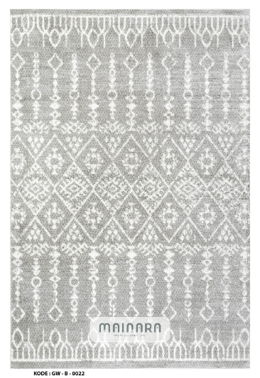 Karpet Bohemian (GW-B-0022) - Grey