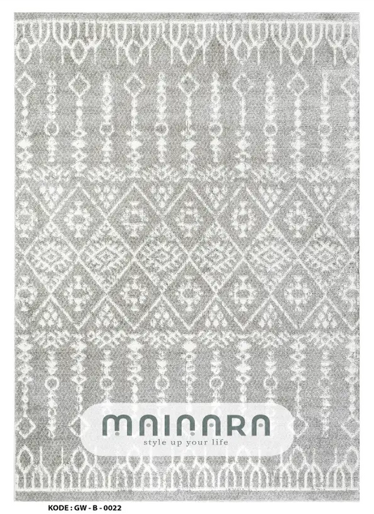 Karpet Bohemian (GW-B-0022) - Grey