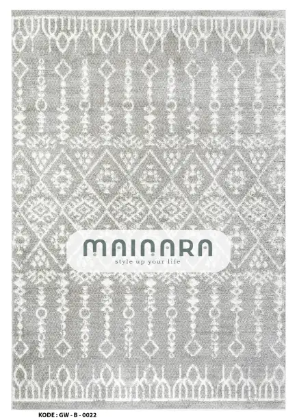 Karpet Bohemian (GW-B-0022) - Grey