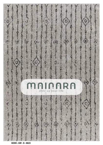 Karpet Bohemian (GW-B-0025) - Grey