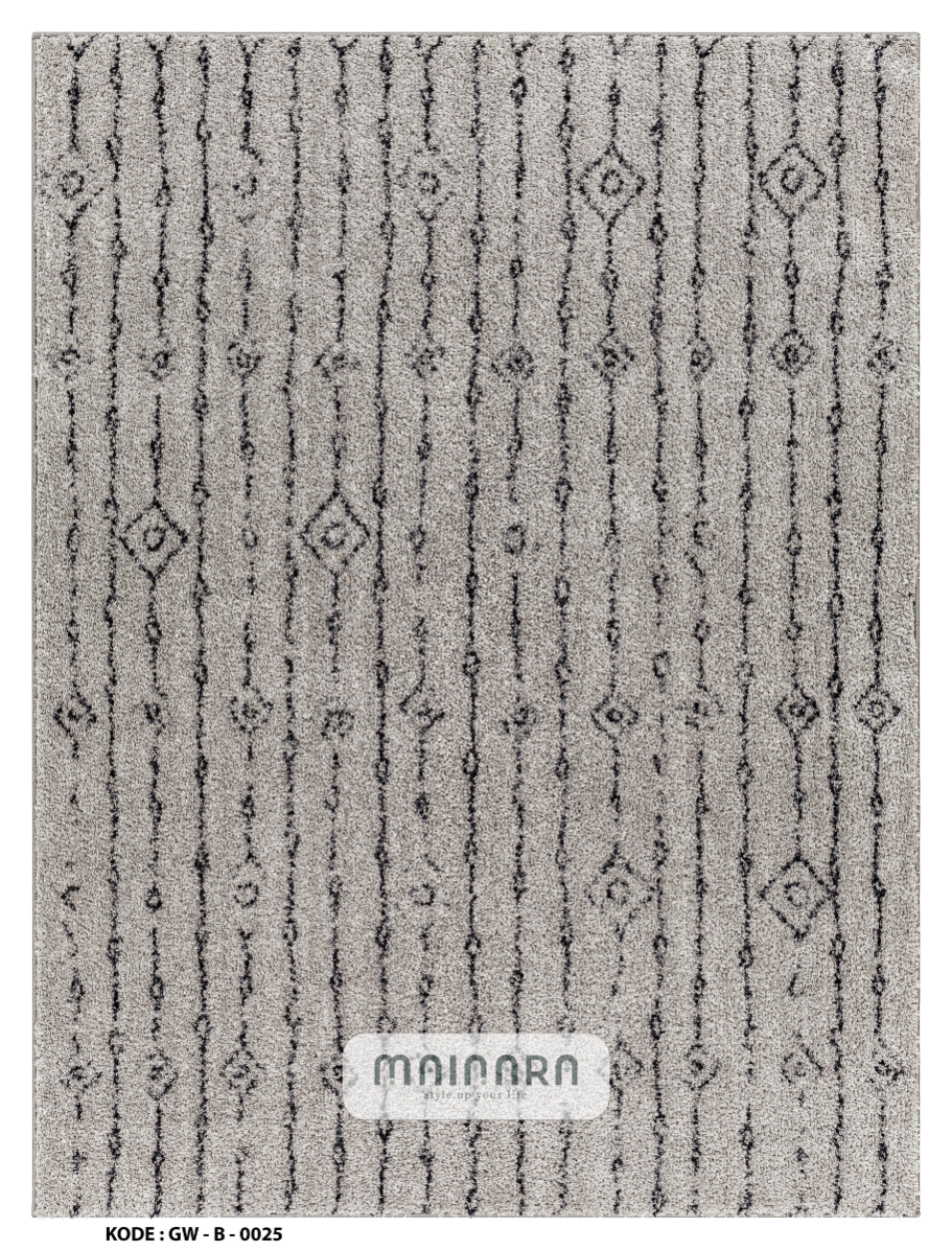 Karpet Bohemian (GW-B-0025) - Grey