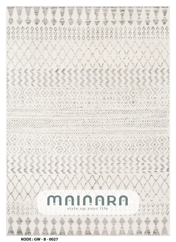 Karpet Bohemian (GW-B-0027) - Grey