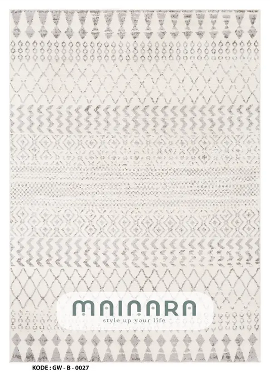 Karpet Bohemian (GW-B-0027) - Grey
