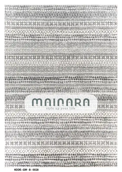 Karpet Bohemian (GW-B-0028) - Grey