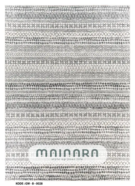 Karpet Bohemian (GW-B-0028) - Grey