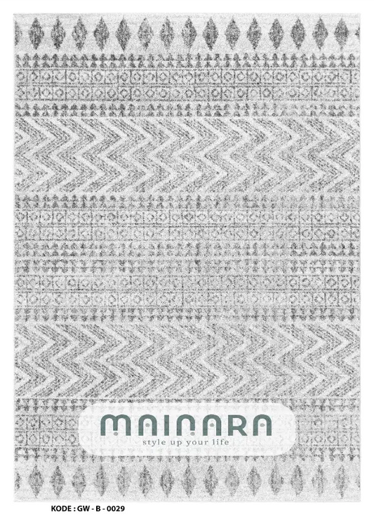 Karpet Bohemian (GW-B-0029) - Grey