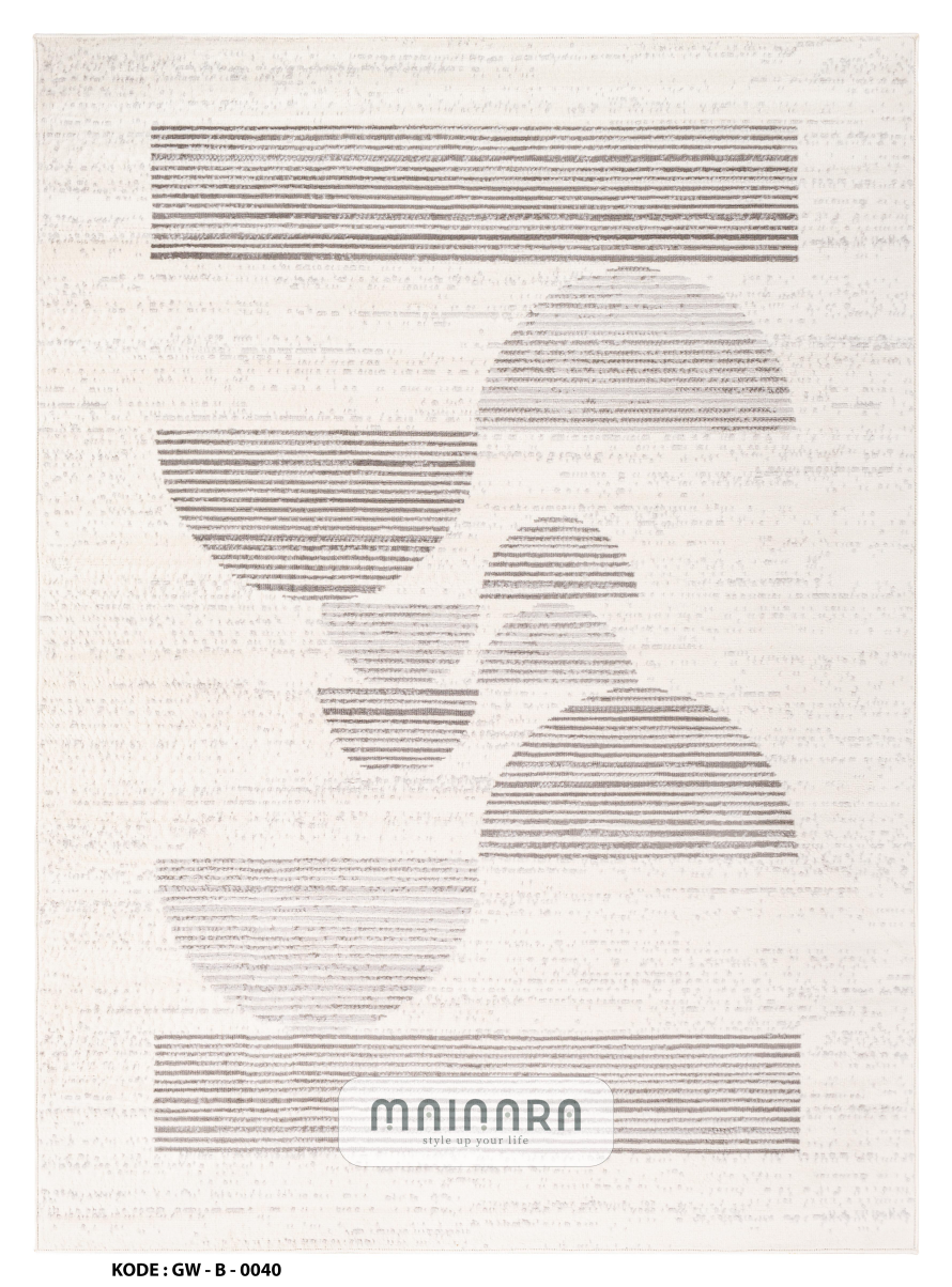 Karpet Bohemian (GW-B-0040) - Grey