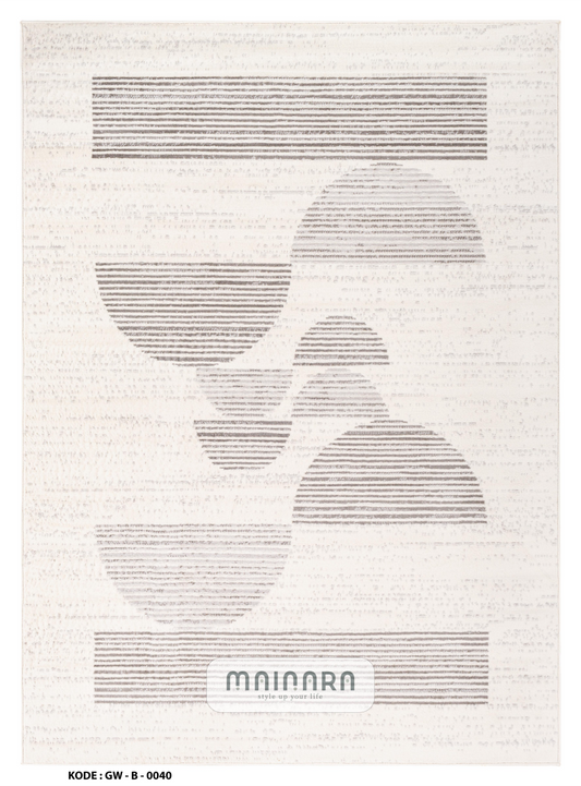 Karpet Bohemian (GW-B-0040) - Grey