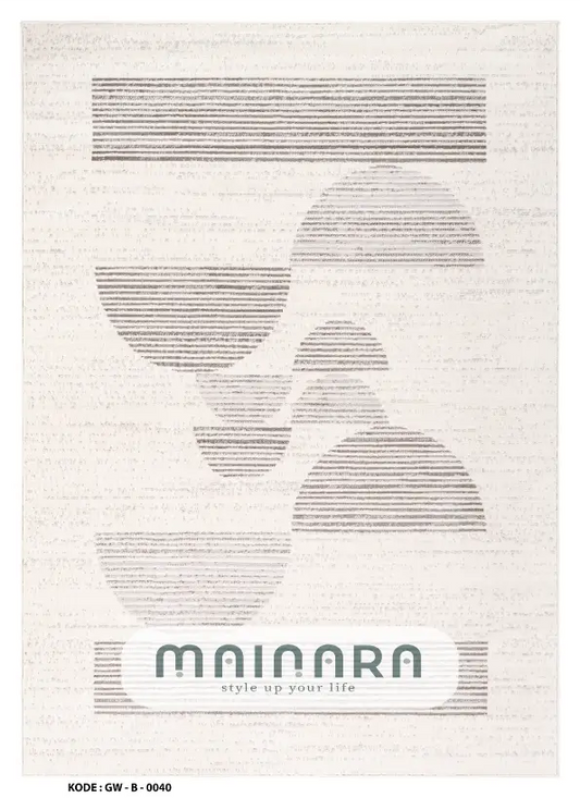 Karpet Bohemian (GW-B-0040) - Grey,Cream
