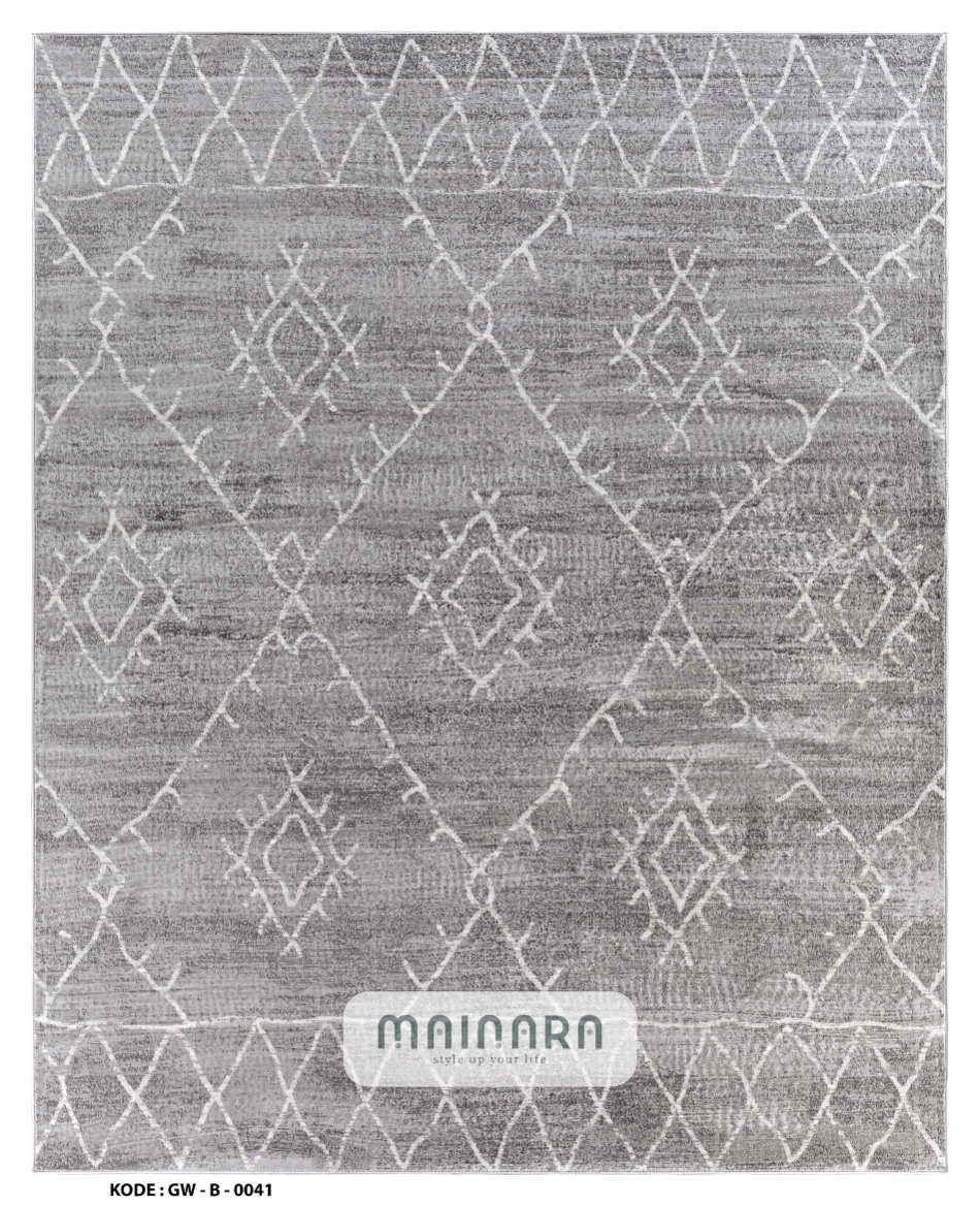 Karpet Bohemian (GW-B-0041) - Grey
