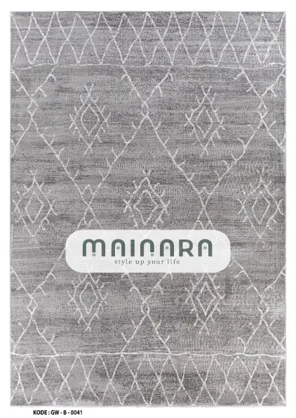Karpet Bohemian (GW-B-0041) - Grey