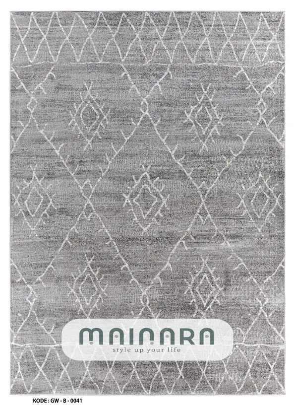 Karpet Bohemian (GW-B-0041) - Grey