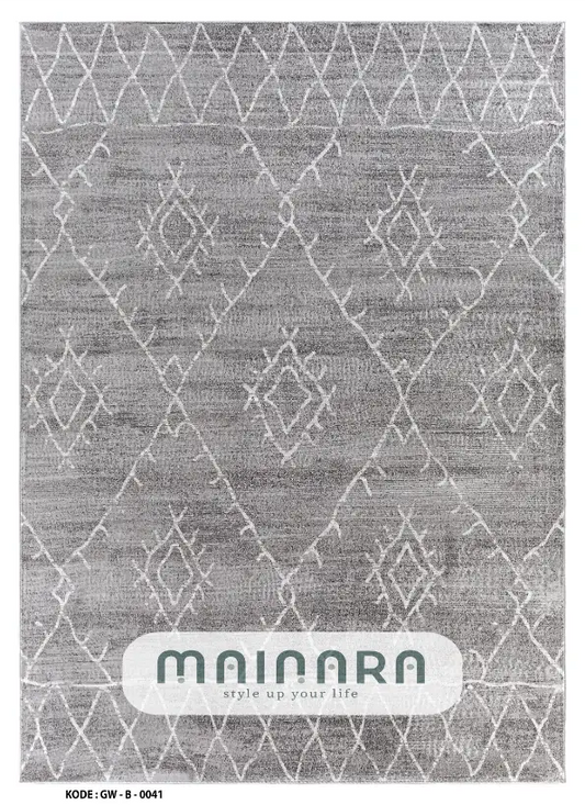 Karpet Bohemian (GW-B-0041) - Grey