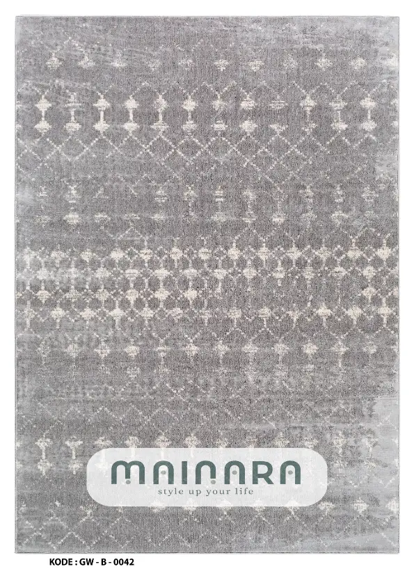 Karpet Bohemian (GW-B-0042) - Grey