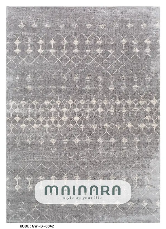 Karpet Bohemian (GW-B-0042) - Grey