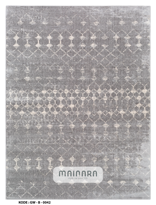 Karpet Bohemian (GW-B-0042) - Grey
