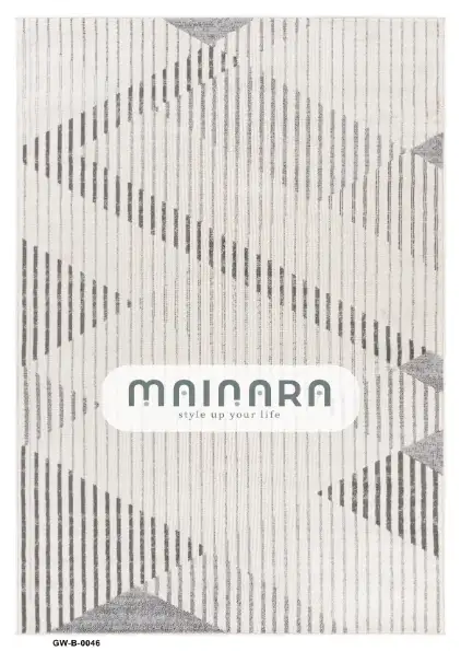 Karpet Bohemian (GW-B-0046) - Grey,Cream