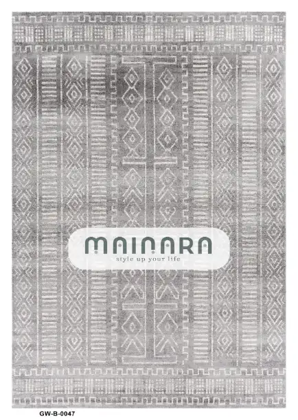 Karpet Bohemian (GW-B-0047) - Grey