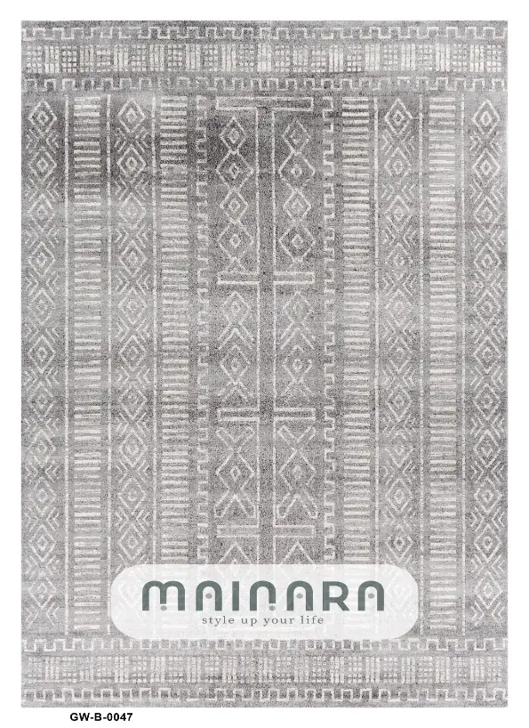 Karpet Bohemian (GW-B-0047) - Grey