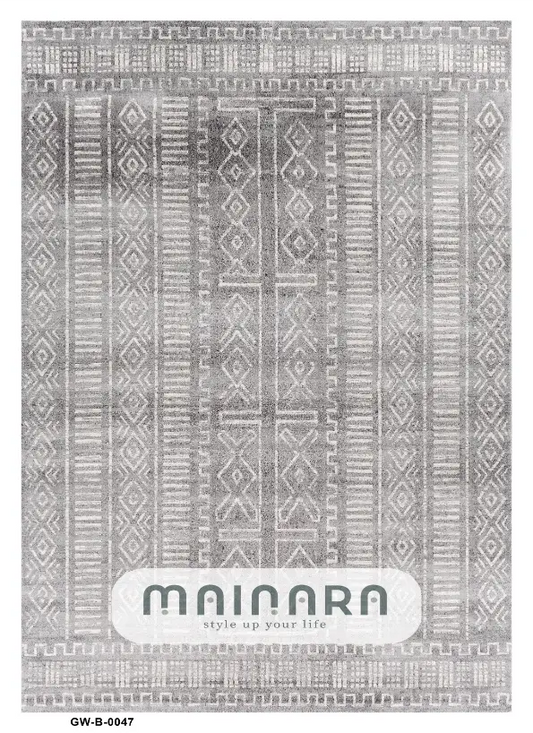 Karpet Bohemian (GW-B-0047) - Grey