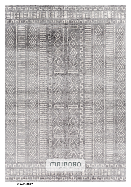 Karpet Bohemian (GW-B-0047) - Grey